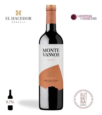 Montevannos Roble - D.O Ribera del Duero | La Despensa de Ismar